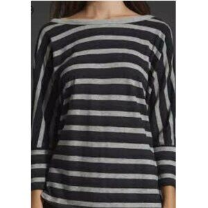 Soft Joie Sagittarius striped Boatneck top